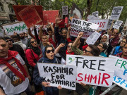 دنیا بھرمیں کشمیریوں نے بھارت کا یوم جمہوریہ یوم سیاہ کے طورپر منایا