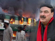 ٹرین جلنے کے بعد شیخ رشید کو مستعفی ہوجانا چاہیے تھا چیف جسٹس
