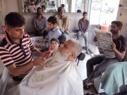 حجام اور نائی اب ہیئر ڈیزائنر بن گئے ہیئر ڈریسر اور بیوٹی سیلون کا کاروبار عروج پر پہنچ گیا