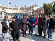 کبڈی ورلڈ کپ میں شرکت کیلیے بھارتی ٹیم لاہورپہنچ گئی