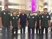 قومی ریسلنگ ٹیم نئی دہلی روانہ