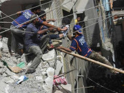 کراچی میں سانحہ پانچ منزلہ عمارت زمین بوس