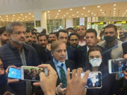 قائد حزب اختلاف میاں شہباز شریف وطن واپس پہنچ گئے