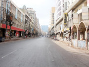 کورونا وائرس کے باعث ملک میں سڑکوں پر سناٹے کا راج کاروبار زندگی معطل