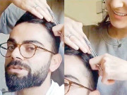 لاک ڈاؤن کی وجہ سے کوہلی کو اہلیہ انوشکا سے بال کٹوانا پڑ گئے