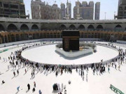 حرم شریف میں مطاف کے حصے میں طواف کا سلسلہ دوبارہ شروع