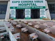 کورونا وائرس لاہورمیں 1000 بستروں پر مشتمل فیلڈ اسپتال قائم