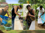 کورونا وائرس سری لنکن کرکٹرز باغبانی چیلنج میں مصروف