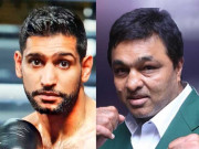 حسین شاہ اور عامر کی رنگ کے باہرلفظی فائٹ