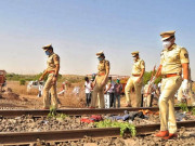 بھارت  تیز رفتار ٹرین نے پٹری پر سوئے ہوئے 16 مزدوروں کو کچل دیا