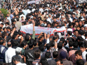 علامہ دیدارعلی جلبانی کی میت نماز جنازہ کے بعد سکھر روانہ