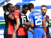 جرمن فٹبال لیگ میں سماجی دوری پرمکمل عمل نہ ہوسکا