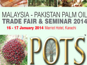 3 روزہ’’ملائیشیا پاکستان پام آئل ٹریڈ فیئرو سیمینار‘‘ 15 جنوری سے کراچی میں ہوگا