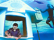 سمندر کی تہہ میں قائم دنیا کا واحد ڈاک خانہ