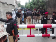 پاکستان اسٹاک ایکسچینج پر حملے میں کراچی سے سپورٹ حاصل تھی پولیس