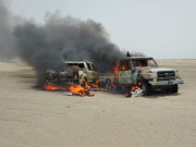 منشیات فروشوں کا اے این ایف کی گاڑیوں پر بڑا حملہ 2 اہل کار شہید اور 6 زخمی