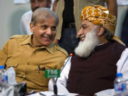 شہباز فضل الرحمان ملاقات عید کے بعد اے پی سی بلانے کا فیصلہ