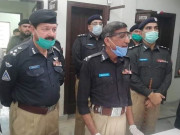 عوام کی جان و مال کی حفاظت کیلیے کسی قربانی سے دریغ نہیں کریں گے آئی جی پولیس
