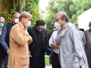 زرداری شہباز ملاقات نیب کے خلاف مل کر مزاحمت کرنے کا فیصلہ