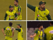 تیسرے ٹی ٹوئنٹی میں بابر اعظم اور حارث رؤف میں گرما گرمی