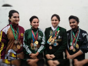 پاور لفٹنگ میں عالمی ریکارڈ بنانے والی چار بہنیں حکومتی حوصلہ افزائی کی منظر