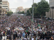 کراچی میں مزار قائد سے تبت سینٹر تک تحفظ ناموس رسالت وعظمت صحابہ واہلبیت مارچ