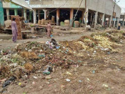 سبزی منڈی میں سیوریج کا نظام تباہ گندگی کے ڈھیر