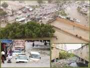 شہری بحران کا موجب شہری سیلاب
