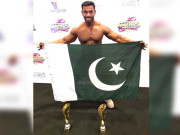 نوجوان تن ساز عبد المالک عالمی تن سازی کے مقابلے کے لیے منتخب