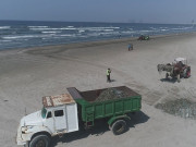 وسیم اکرم اور شنیرا کی وائرل ویڈیو کام آگئی سی ویو پر صفائی کا آغاز