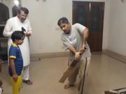 جاوید میاں  داد نے دوست کی بیٹی کو بیٹنگ ٹپس دیں