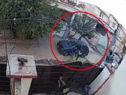 ڈکیتی میں مزاحمت کے دوران خاتون کے زخمی ہونے کی فوٹیج سامنے آگئی