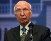 قادر ملا کی پھانسی خارجہ پالیسی کے تحت بنگلہ دیش کا اندرونی معاملہ ہے سرتاج عزیز