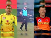 دھونی کے غصے سے گھورنے پر امپائرنے وائیڈ کا فیصلہ بدل دیا