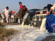 پشاور میں ملاوٹ مافیا کیخلاف بڑا کریک ڈاؤن 2 ہزار لیٹر مضر صحت دودھ تلف