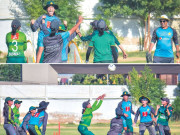 خواتین کرکٹرز کا ہائی پرفارمنس کیمپ