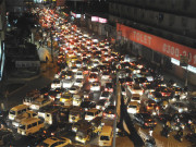 شاہراہوں پر بد ترین ٹریفک جام شہریوں کو مشکلات