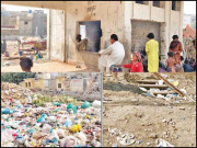 ٹریک پر کچرا ٹکٹ گھر کھنڈر سرکلر ریلوے بحال نہ ہونے کا خدشہ