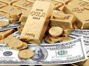 سونے کی قیمت اور ڈالر کی قدر میں کمی  کا رجحان برقرار