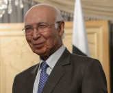 مسئلہ کشمیر پر اپنے مؤقف سے پیچھے نہیں ہٹے سرتاج عزیز 