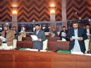 گلگت بلتستان نومنتخب ارکان نے حلف اٹھالیا