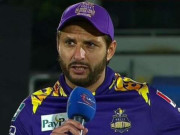 شاہد آفریدی نے افغانی بولر نوین الحق کو کھری کھری سنادیں