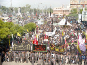 چہلم کے جلوس میں رکاوٹ ڈالنے پر دہشتگردی کے مقدمات