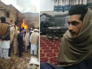 7 سالہ بچی کو زیادتی کے بعد جلانے والا درندہ گرفتار اہل محلہ نے گھر کو آگ لگای