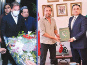 ترکش اداکارانگین التان کی پاکستان آمد