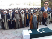 ہیلی کاپٹر حادثے میں شہید میجر ارشاد سپرد خاک