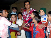 شرجیل کا آبائی شہر حیدرآباد پہنچنے پر شاندار استقبال 