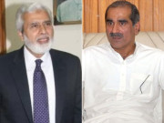 شہبازشریف کے سامنے خواجہ سعد رفیق اور خواجہ احمد حسان الجھ پڑے
