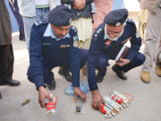 مشرف کے فارم ہائوس کے قریب سے تیسری باردھماکا خیزمواد برآمد 