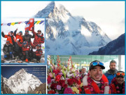 کے ٹو انسانی عزم کے سامنے سرنگوں